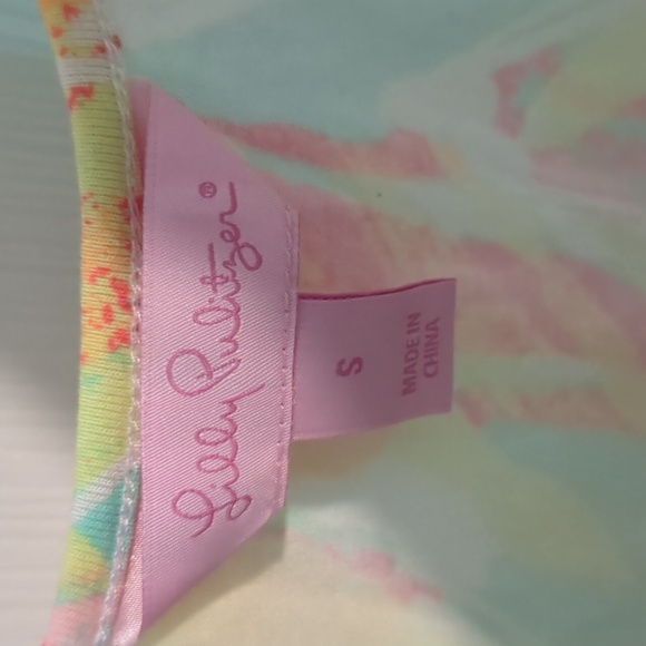 Lilly Pulitzer Neon Multi-Color Print Romper | Size Small - Picture 3 of 7